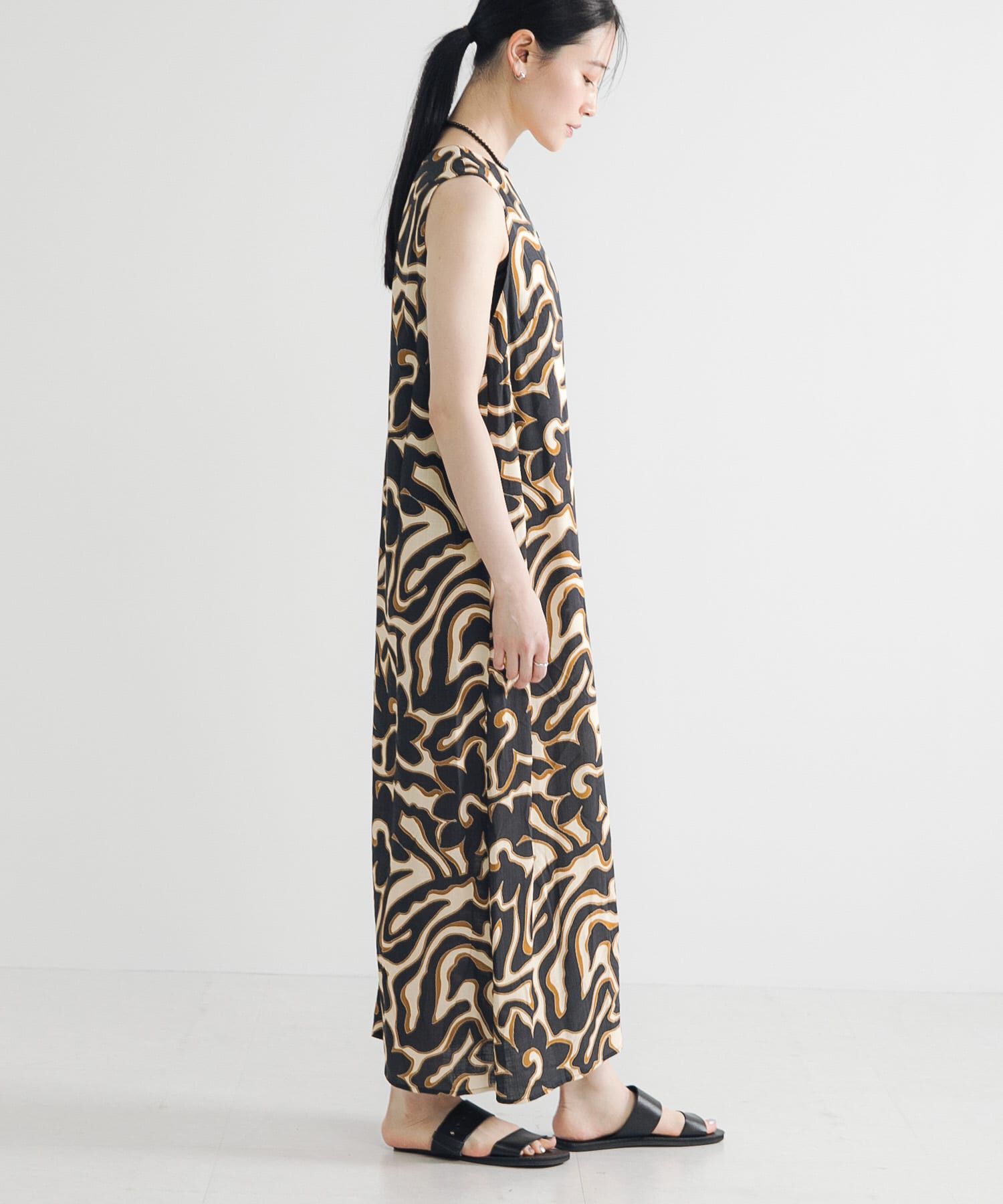 URBAN RESEARCH「SPRINTEXボタニカルプリントワンピース」|ワンピース|