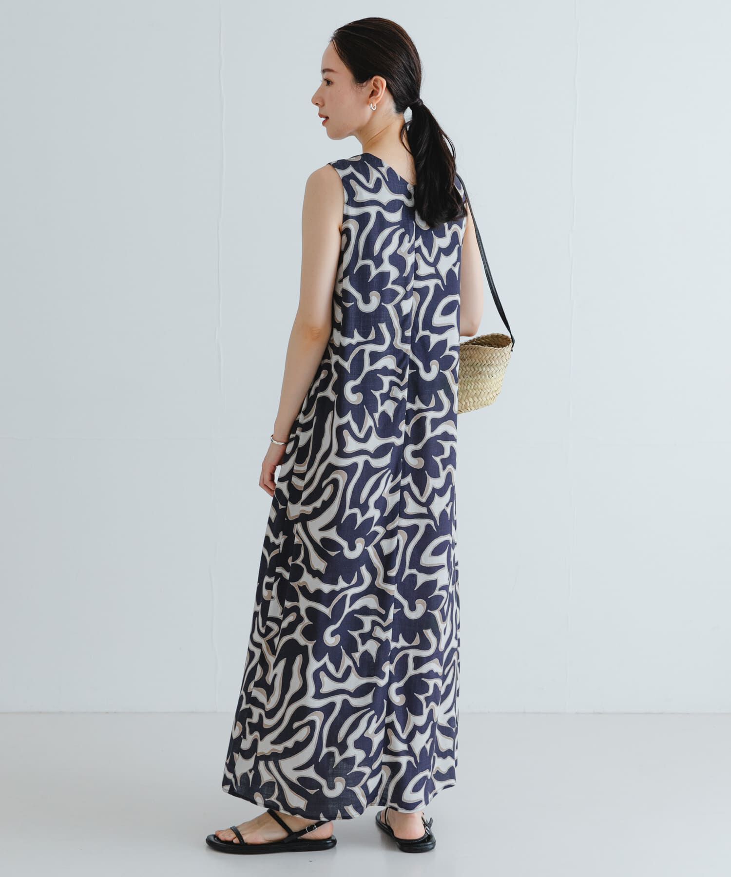 URBAN RESEARCH「SPRINTEXボタニカルプリントワンピース」|ワンピース|