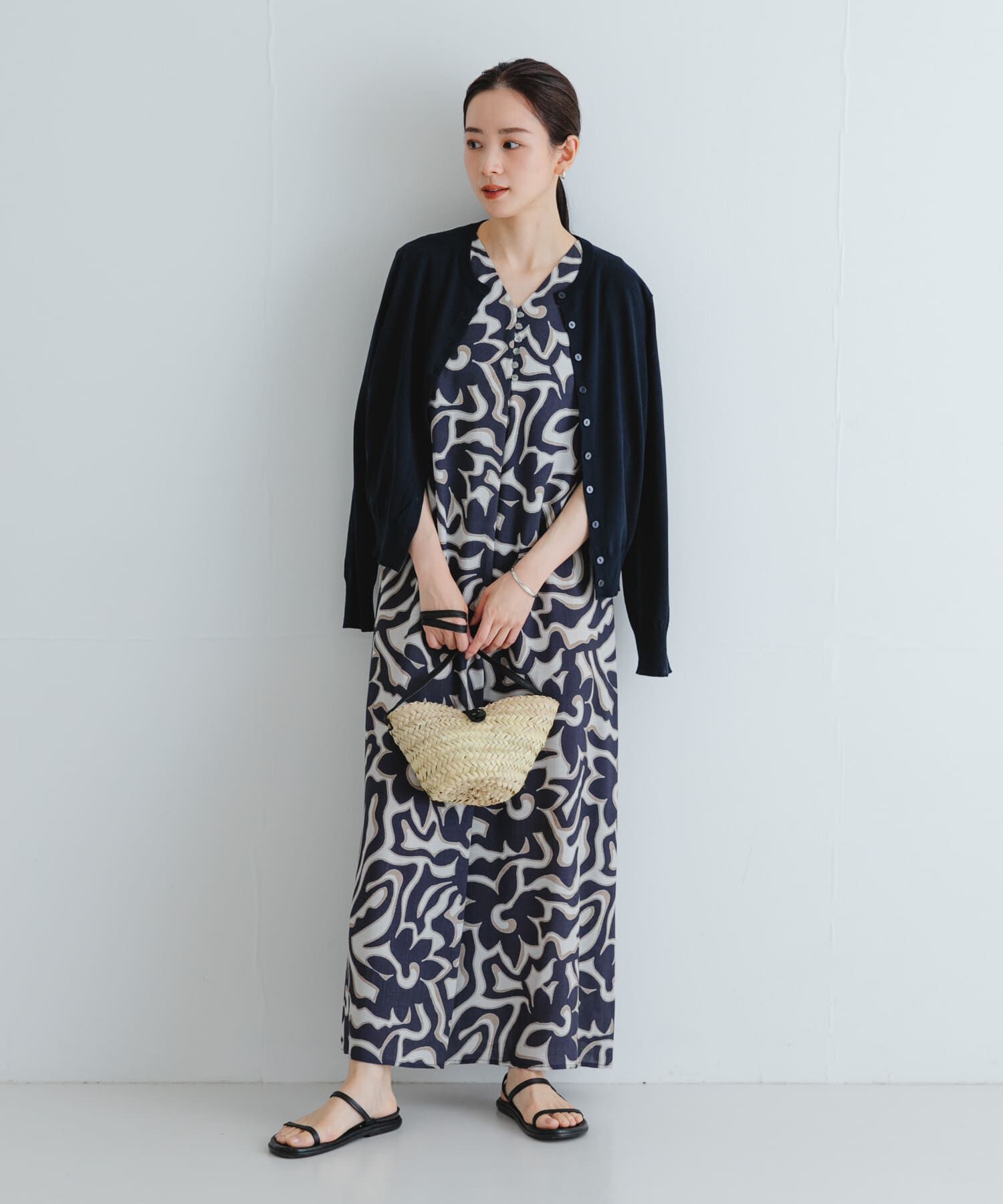 URBAN RESEARCH「SPRINTEXボタニカルプリントワンピース」|ワンピース|