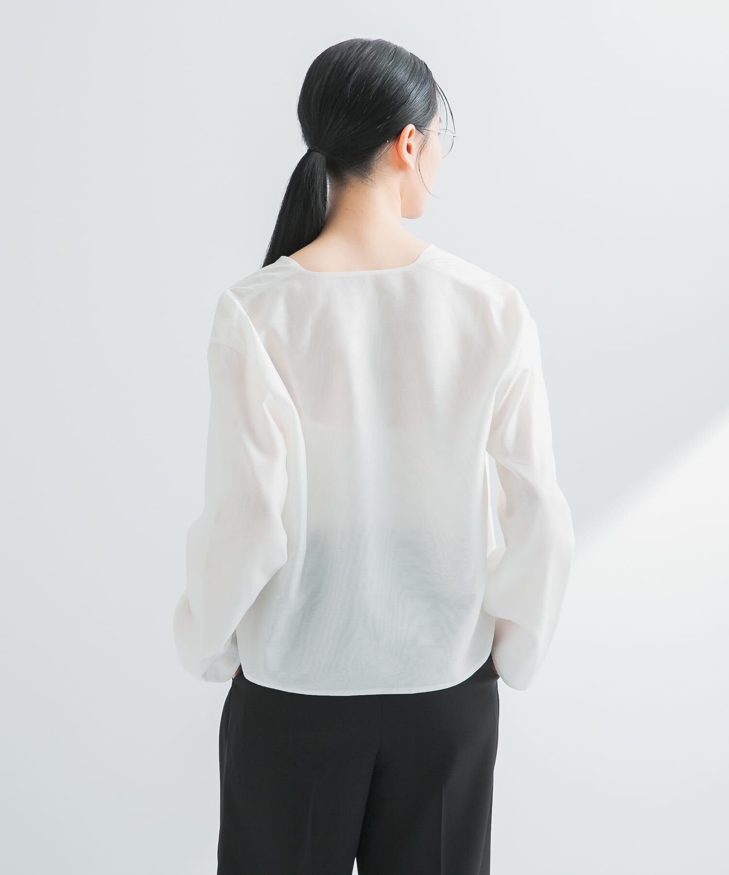 URBAN RESEARCH「フロントリボンシアージャケット」|シャツ・ブラウス|