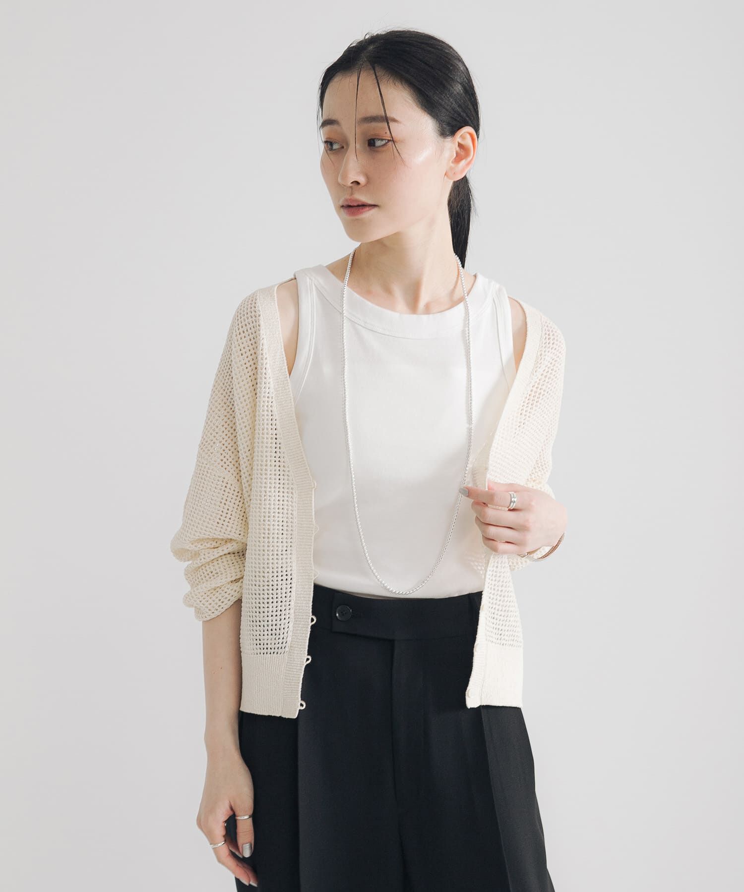 URBAN RESEARCH「ローズベトールフライスタンクトップ」|タンクトップ|