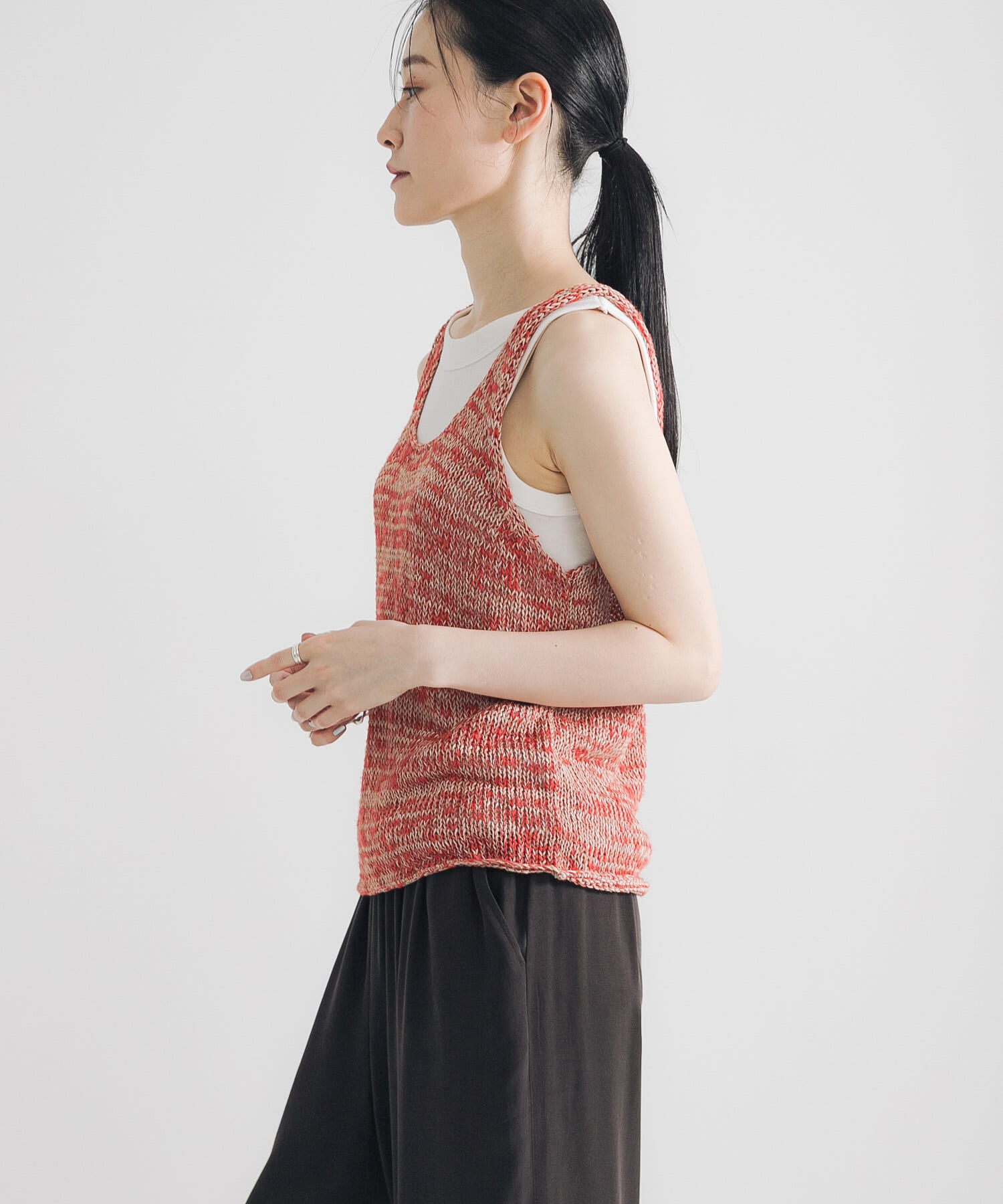 URBAN RESEARCH「ローズベトールフライスタンクトップ」|タンクトップ|