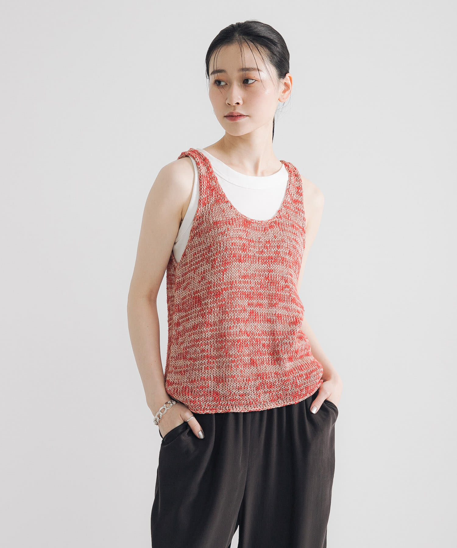 URBAN RESEARCH「ローズベトールフライスタンクトップ」|タンクトップ|