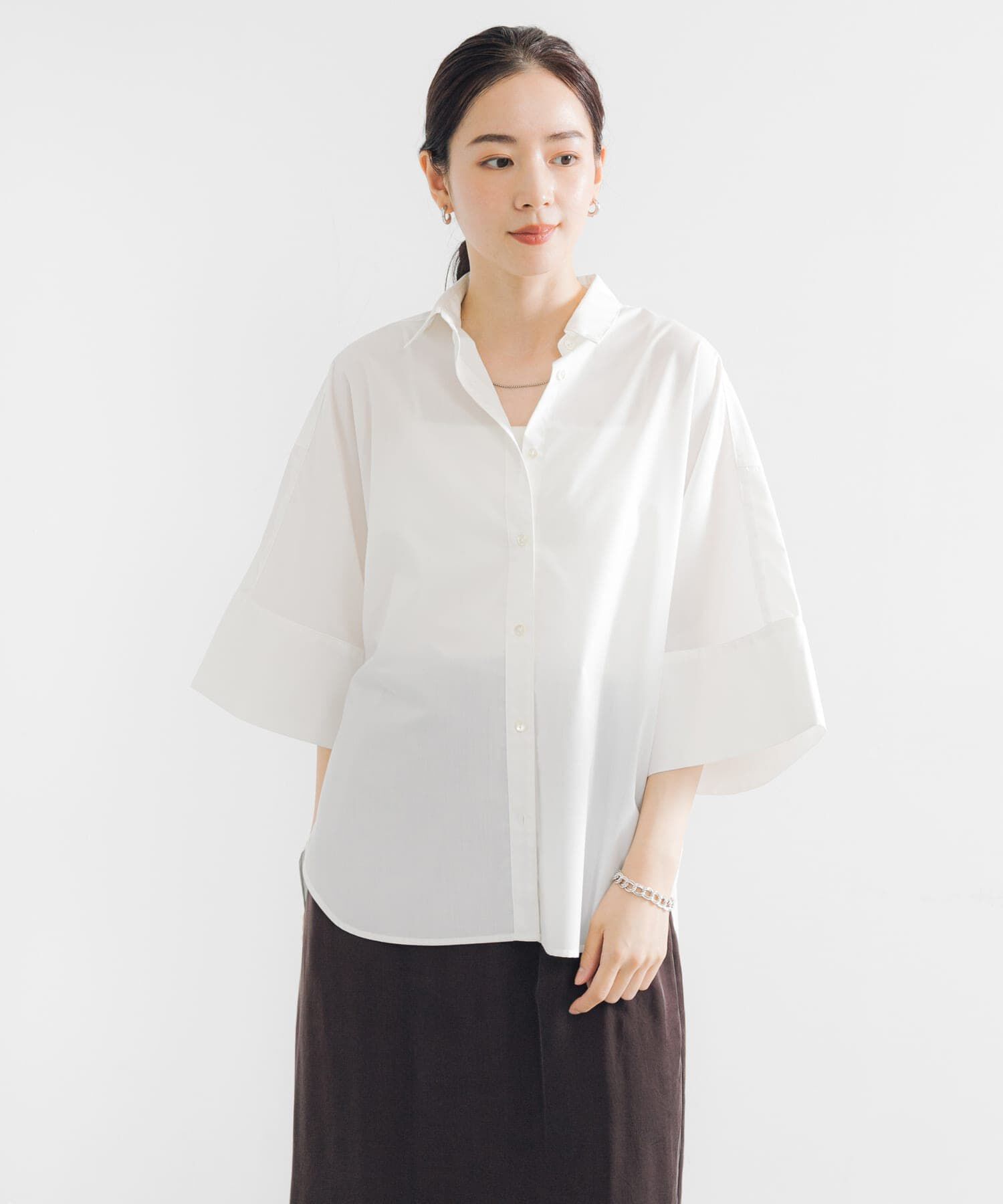 URBAN RESEARCH「ハーフスリーブシャツ」|シャツ・ブラウス|