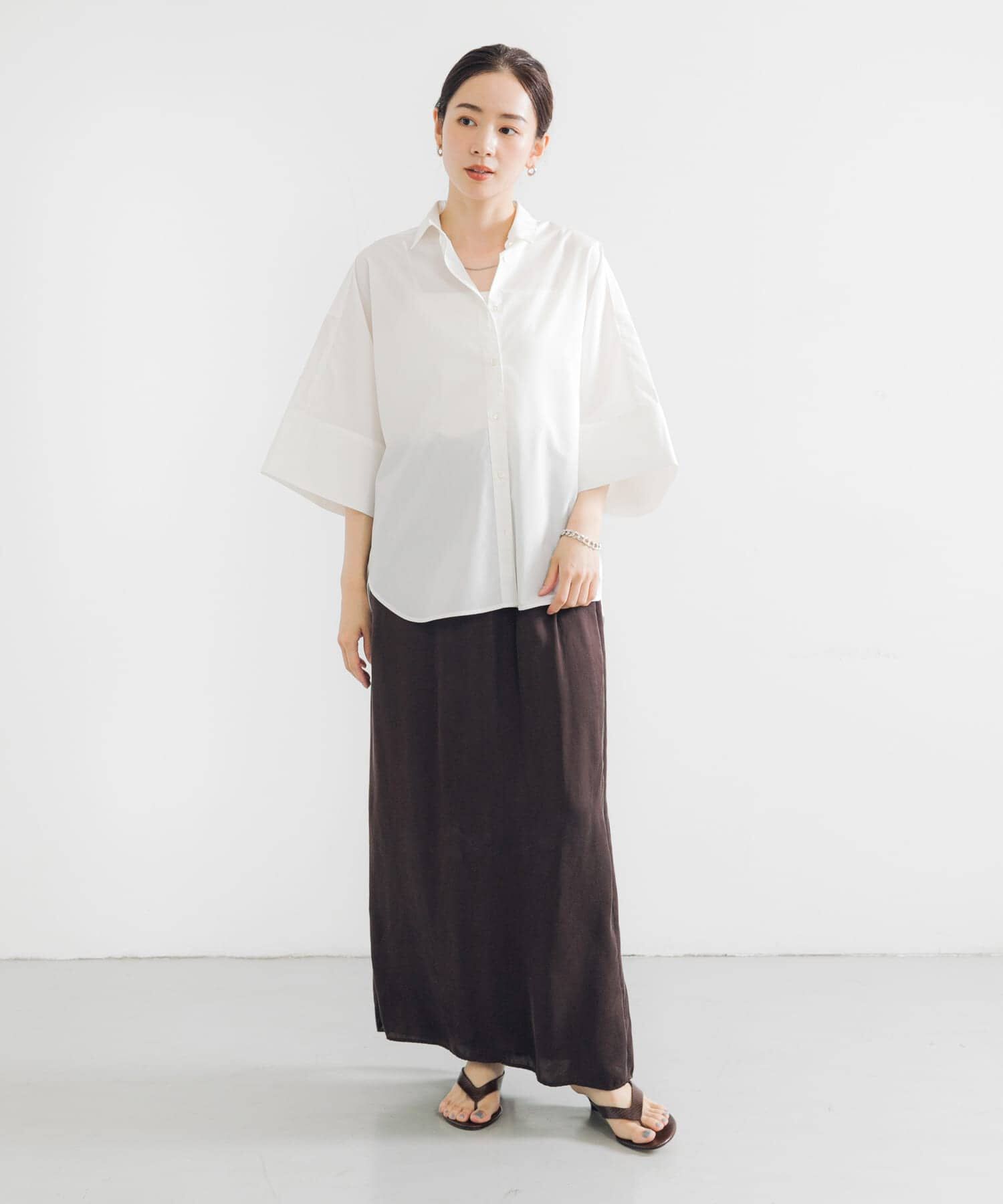 URBAN RESEARCH「ハーフスリーブシャツ」|シャツ・ブラウス|