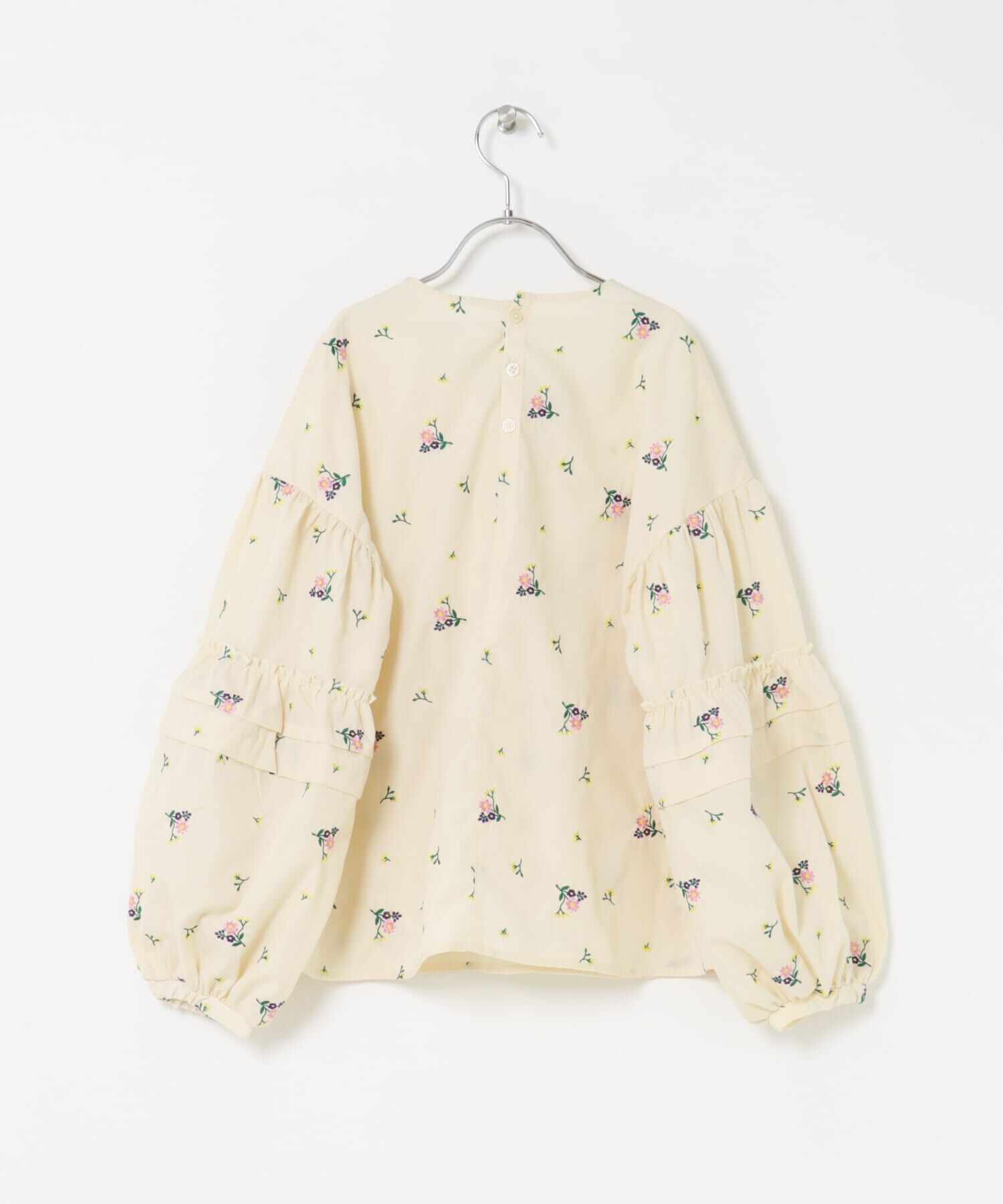 URBAN RESEARCH DOORS「『WEB/一部店舗限定』フラワー刺繍袖ボリュームブラウス(KIDS)」|その他|