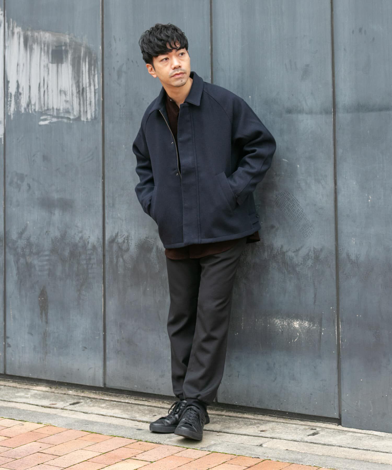 URBAN RESEARCH ROSSO「『XLサイズあり』light meltonブルゾン」|ブルゾン・スタジャン|