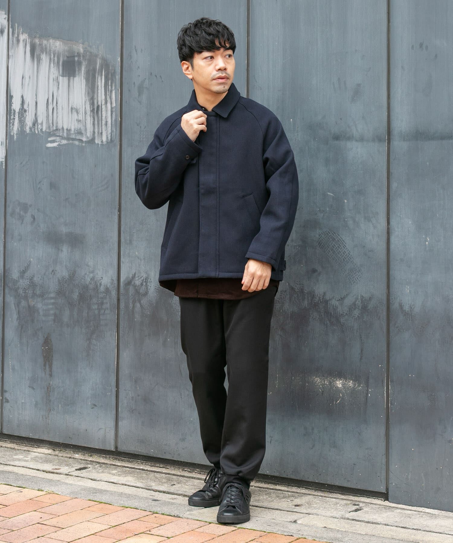 URBAN RESEARCH ROSSO「『XLサイズあり』light meltonブルゾン」|ブルゾン・スタジャン|