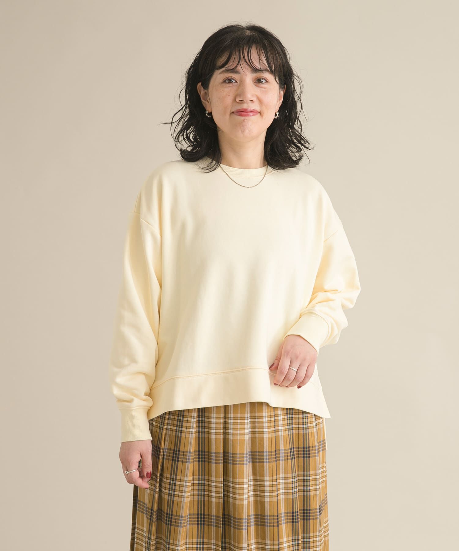 URBAN RESEARCH DOORS「『スタッフ企画』ワイドスウェットプルオーバー」|Tシャツ・カットソー|