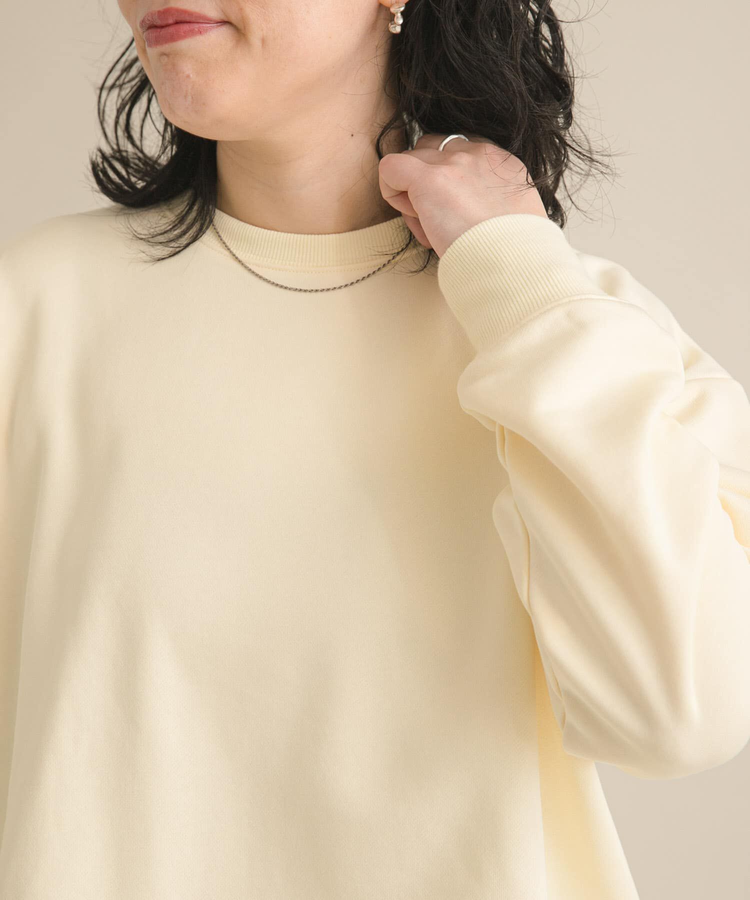 URBAN RESEARCH DOORS「『スタッフ企画』ワイドスウェットプルオーバー」|Tシャツ・カットソー|