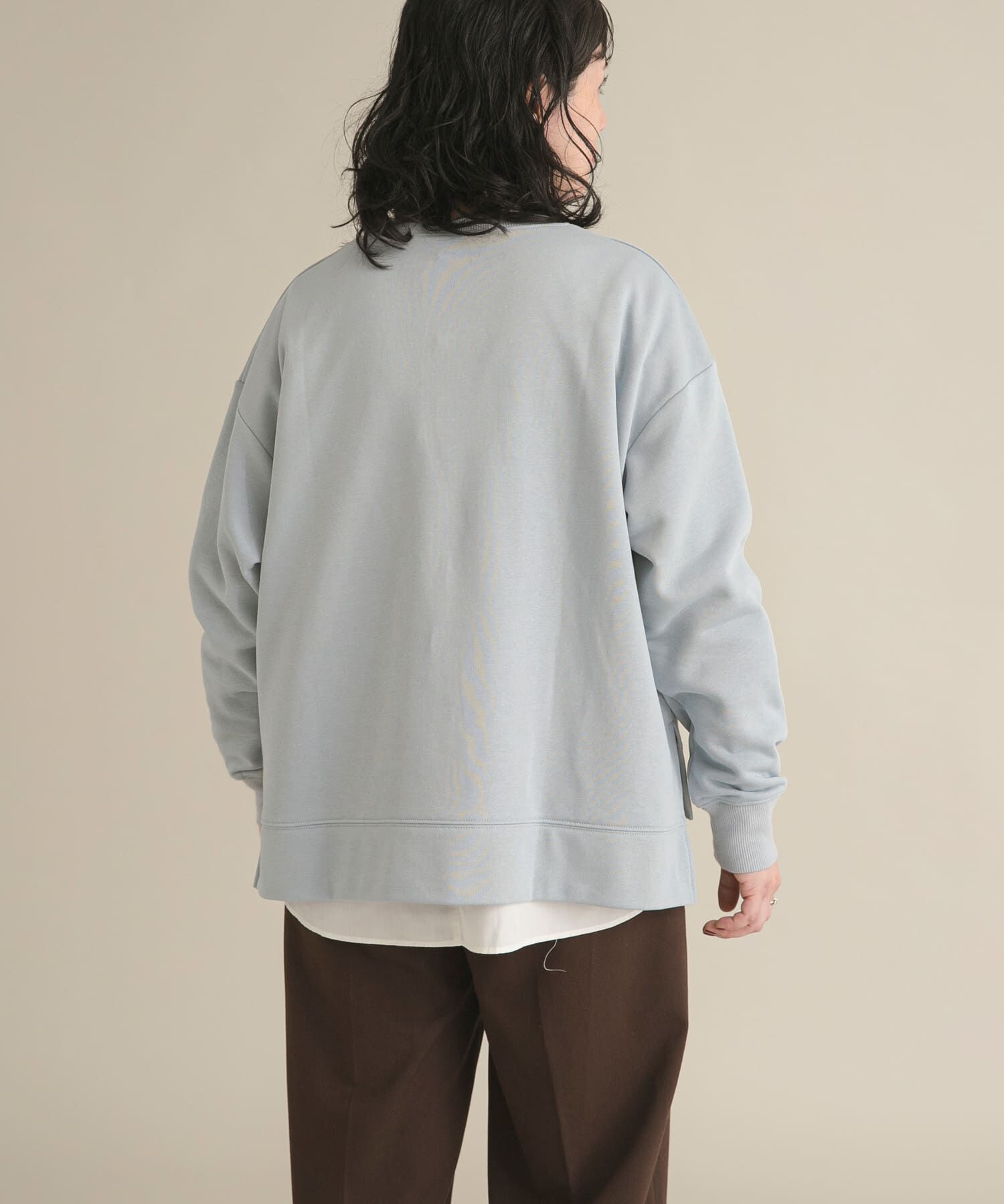 URBAN RESEARCH DOORS「『スタッフ企画』ワイドスウェットプルオーバー」|Tシャツ・カットソー|