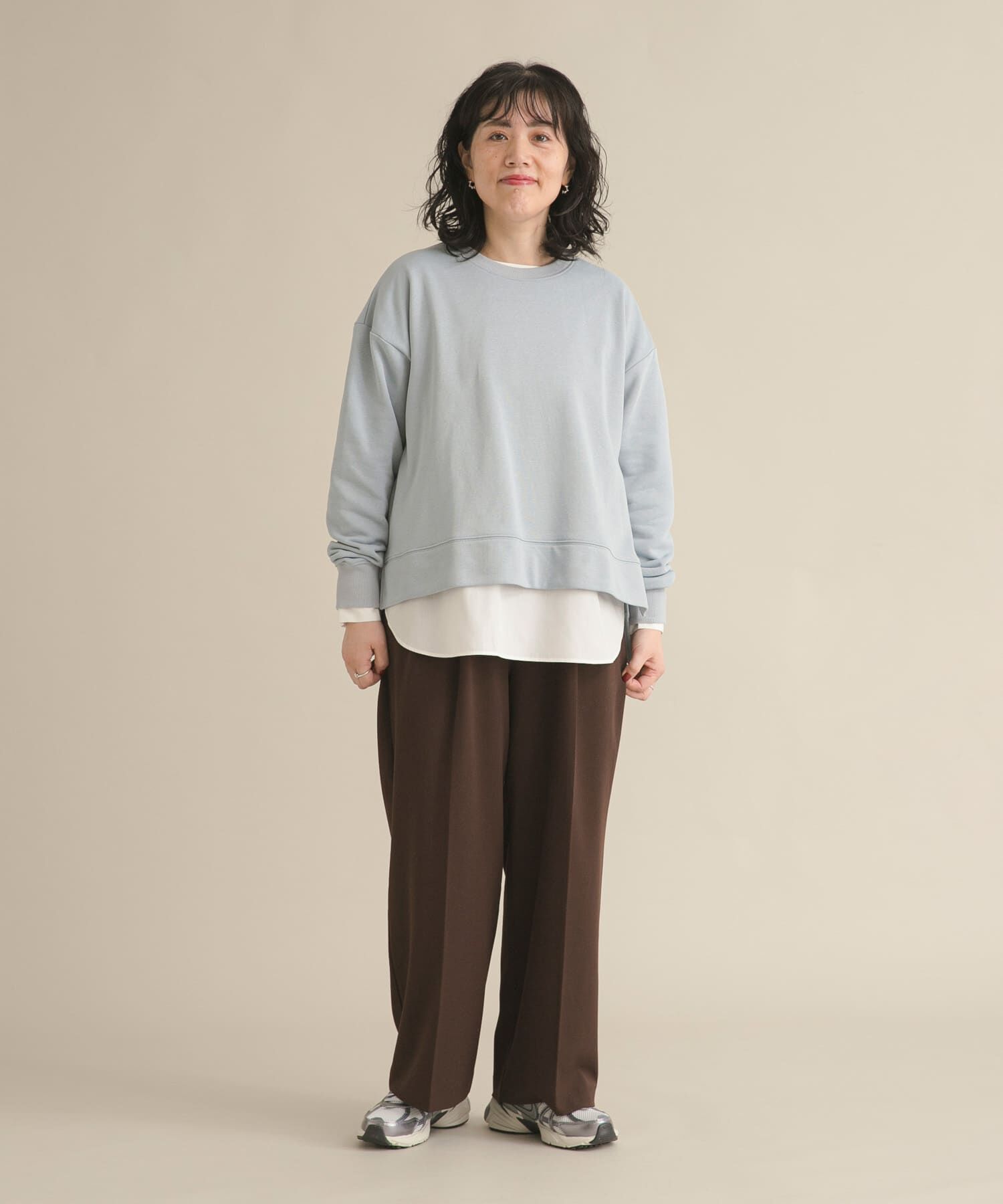 URBAN RESEARCH DOORS「『スタッフ企画』ワイドスウェットプルオーバー」|Tシャツ・カットソー|