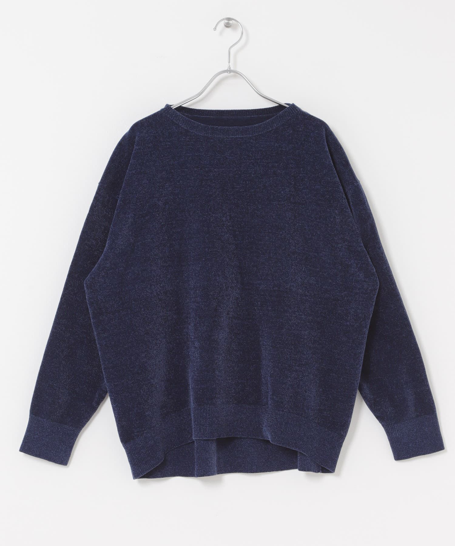 URBAN RESEARCH DOORS「『スタッフ企画』モールヤーンボートネックニット」|ニット・セーター|