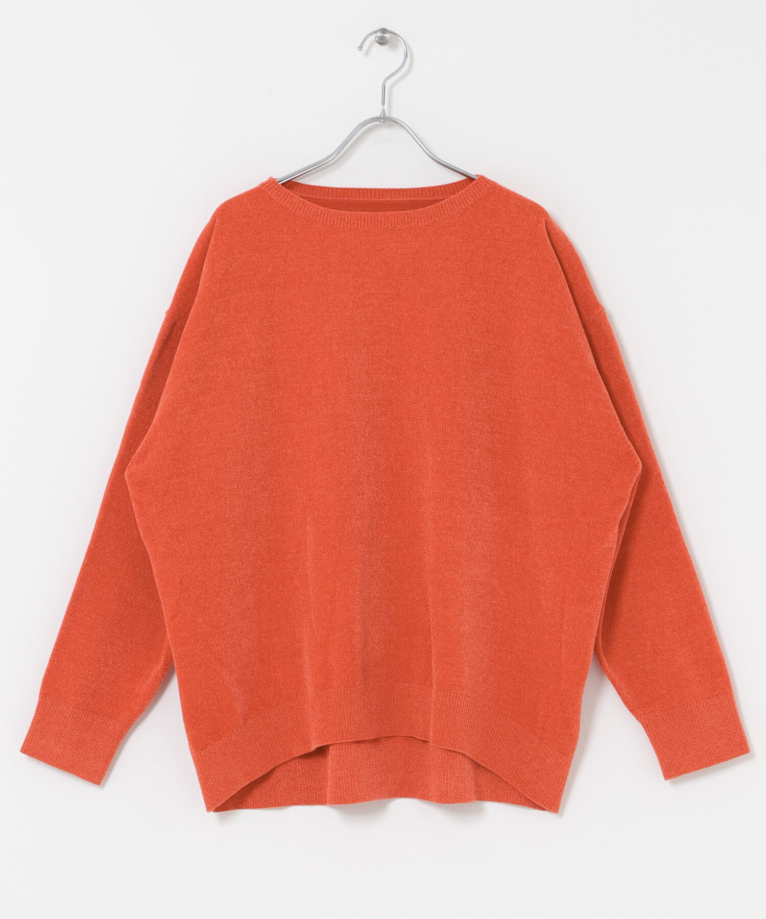 URBAN RESEARCH DOORS「『スタッフ企画』モールヤーンボートネックニット」|ニット・セーター|