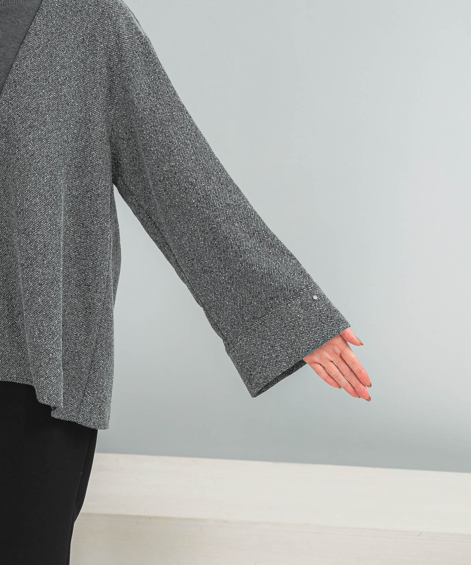 URBAN RESEARCH ROSSO「ツイード深Vネックプルオーバー」|シャツ・ブラウス|