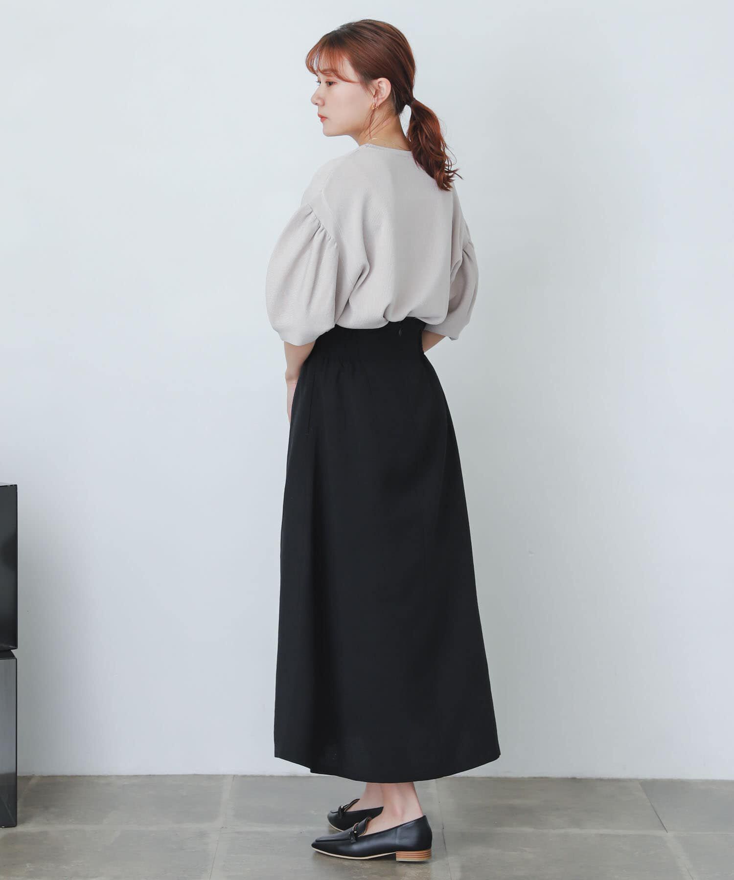 SENSE OF PLACE by URBAN RESEARCH「リネンライクハイウエストフレアスカート」|スカート|