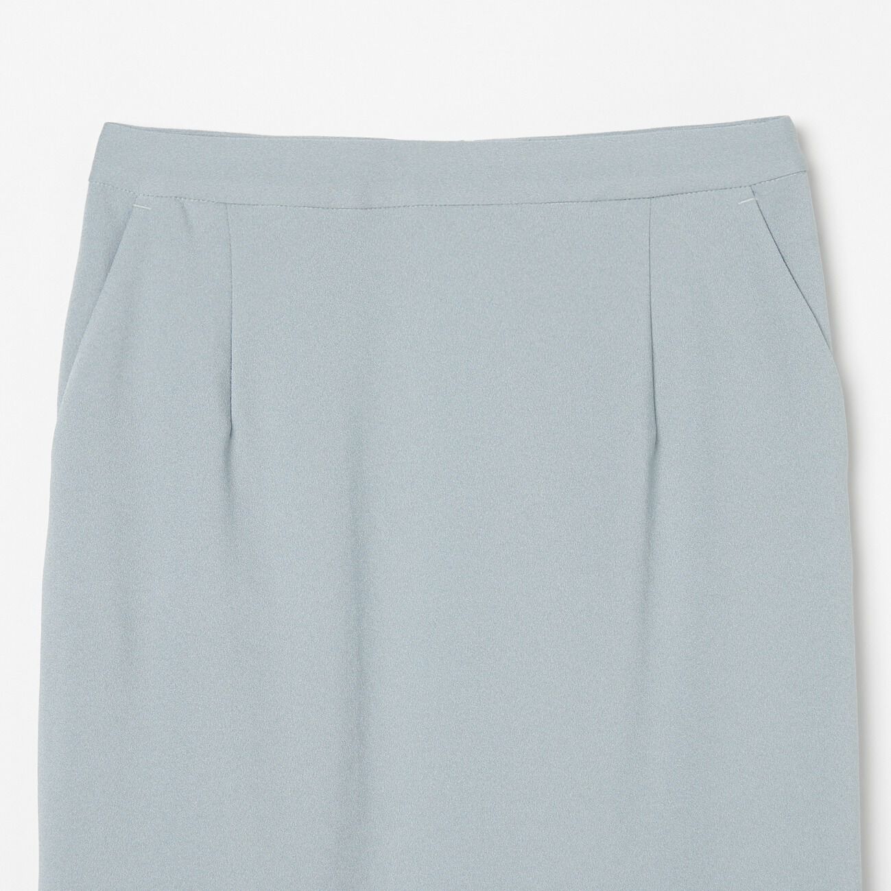 HELIOPOLE「HELIOPOLE CREPE & SHEER COMBI SK」|スカート|