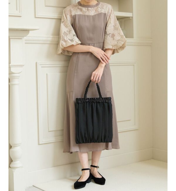 MAJESTICLEGON「ギャザーフリルトートバッグ」|トートバッグ|