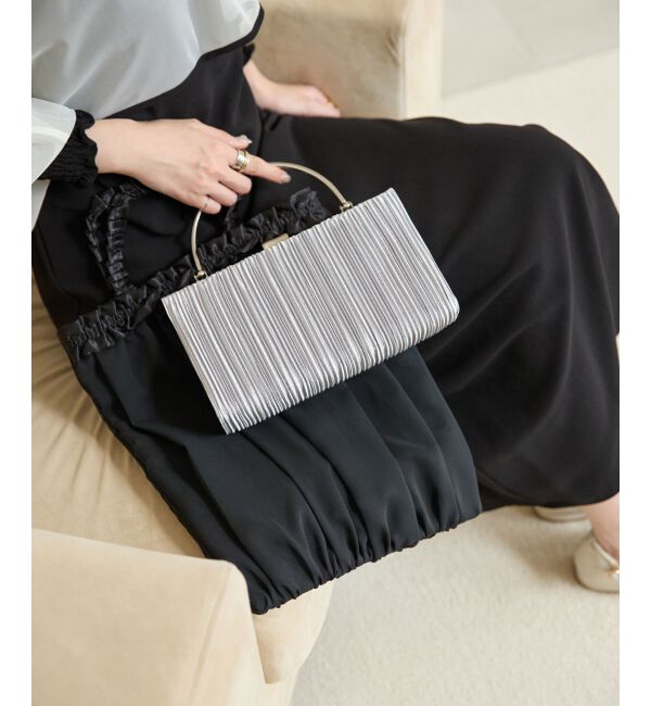 MAJESTICLEGON「ギャザーフリルトートバッグ」|トートバッグ|