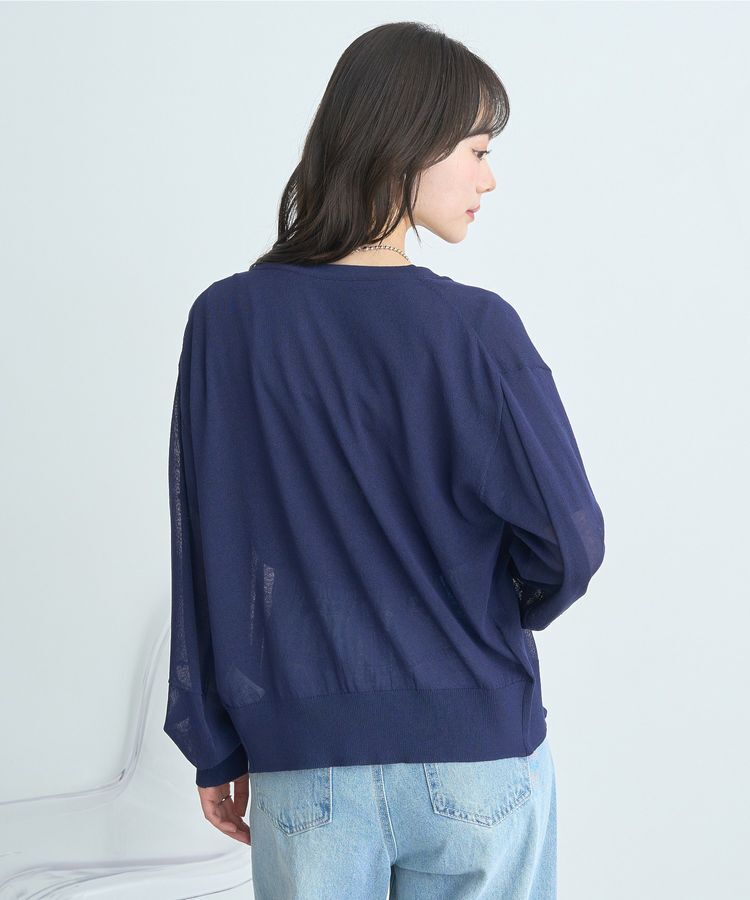 earth music&ecology「SET2点シアーニットプルオーバー＋カーディガン」|カーディガン|