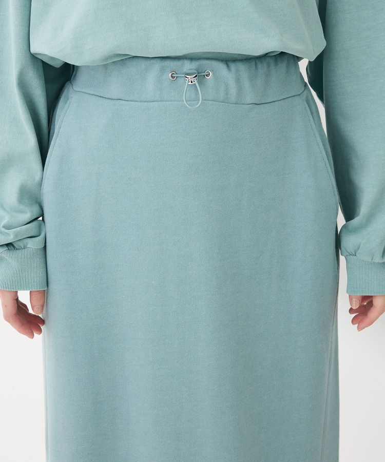 Green Parks「ピグメントIラインスウェットスカート」|スカート|