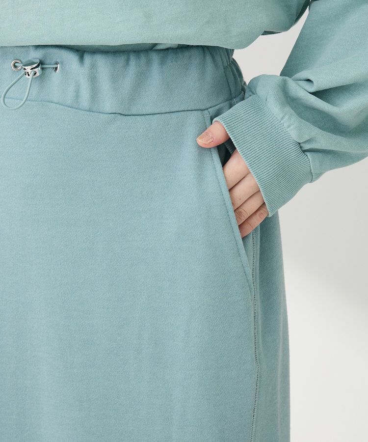 Green Parks「ピグメントIラインスウェットスカート」|スカート|