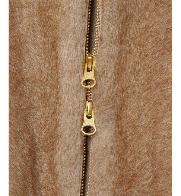 allureville「フェイクミンクファーブルゾン」|ブルゾン・スタジャン|