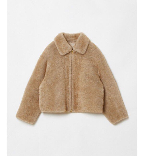 allureville「フェイクミンクファーブルゾン」|ブルゾン・スタジャン|