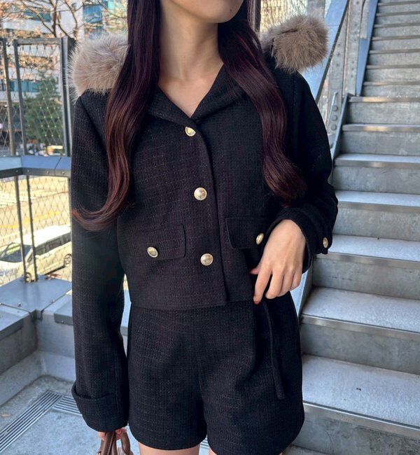  「ベルト付きショートパンツ【セットアップ可能】」|その他|