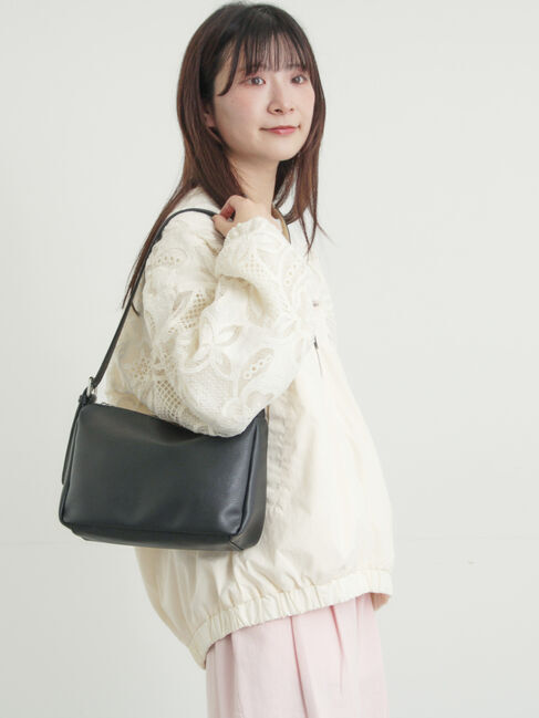 Samansa Mos2「切り替えレースブルゾン」|ブルゾン・スタジャン|