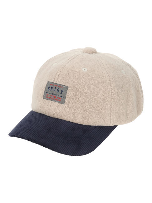 Samansa Mos2 Lagom「フリース&times;コーデュロイキャップ」|その他|グレー