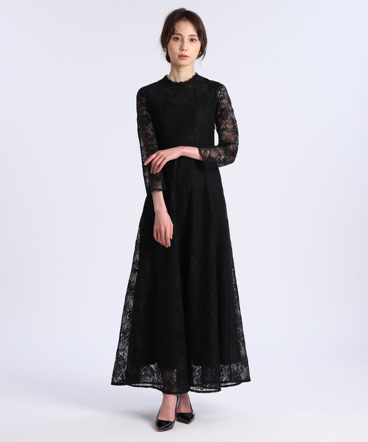 Maglie le cassetto「《M Maglie le cassetto》ラッセルレースロングドレス」|ワンピース|