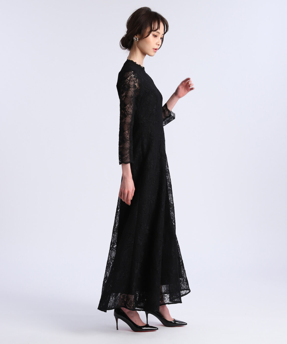 Maglie le cassetto「《M Maglie le cassetto》ラッセルレースロングドレス」|ワンピース|