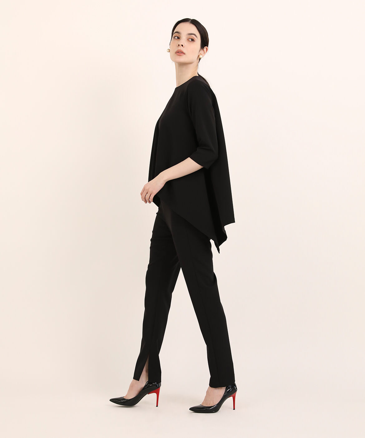 Maglie le cassetto「《M Maglie le cassetto》アシメトリーブラウス」|シャツ・ブラウス|