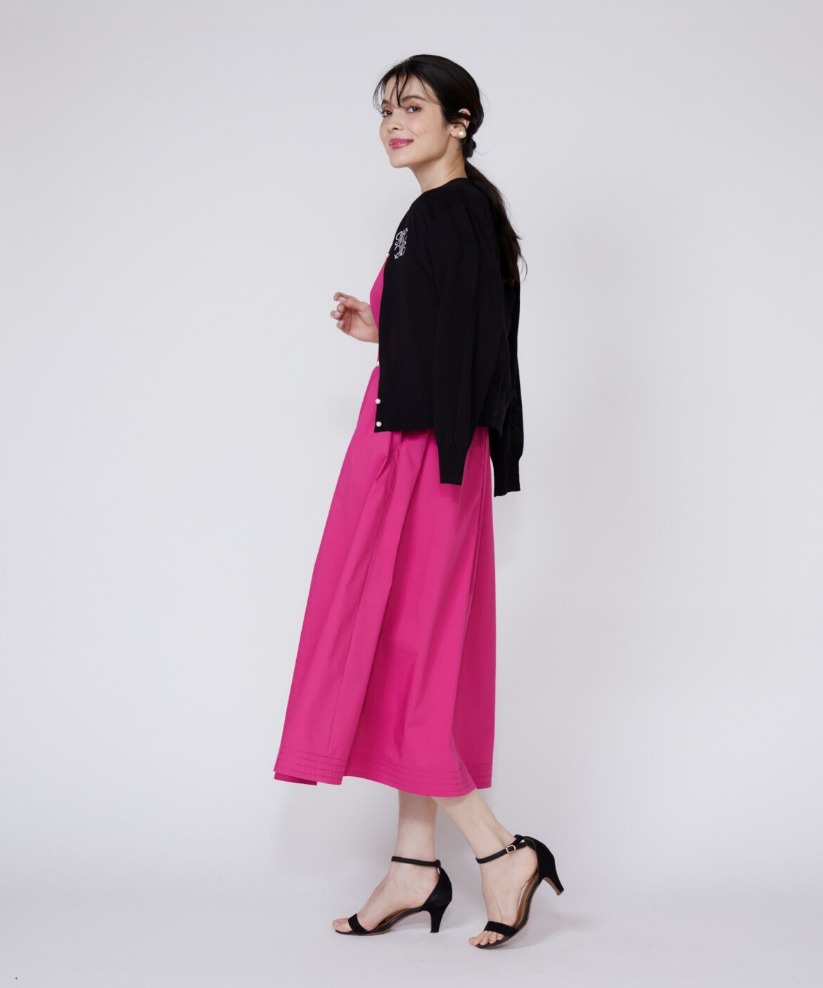 Maglie le cassetto「フリルスリーブワンピース」|ワンピース|