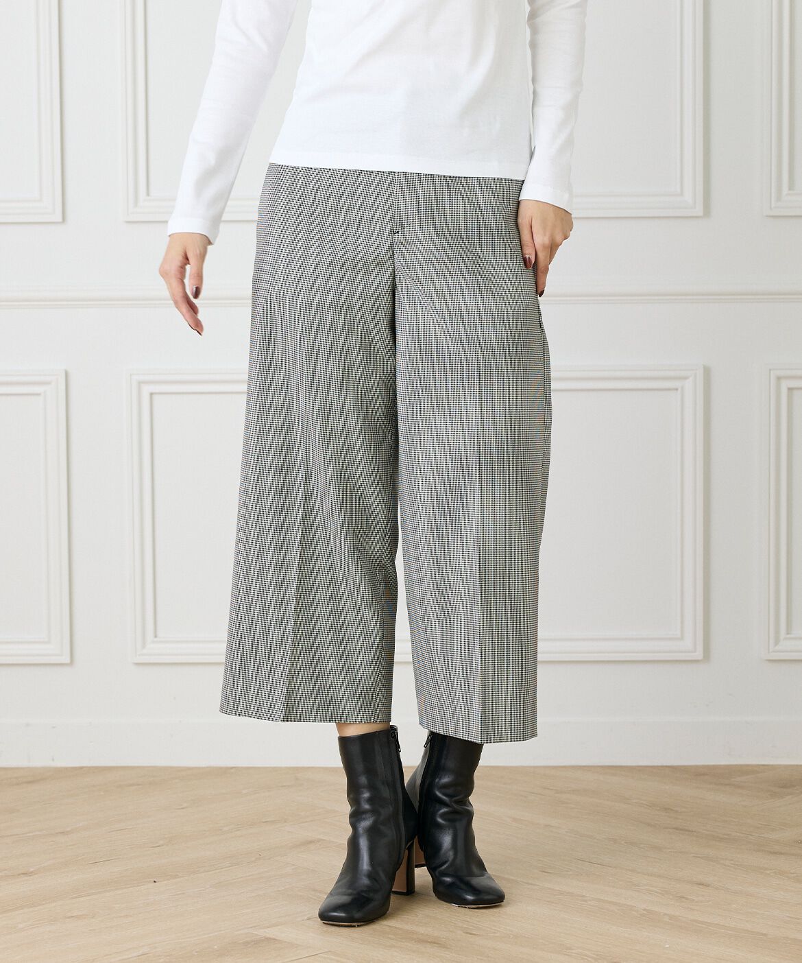 DAY by DAY it&rsquo;s international「ワイドクロップトパンツ《TRサキソニー裏起毛》」|その他|チドリ4