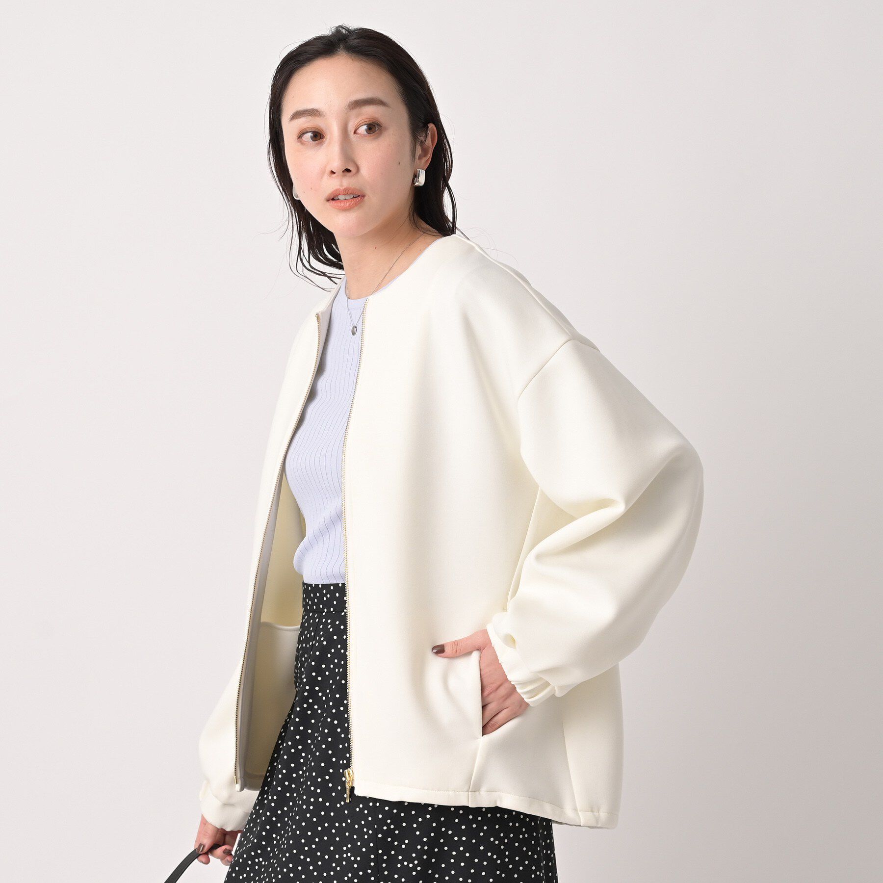 UNTITLED「ダンボールジップブルゾン」|ブルゾン・スタジャン|