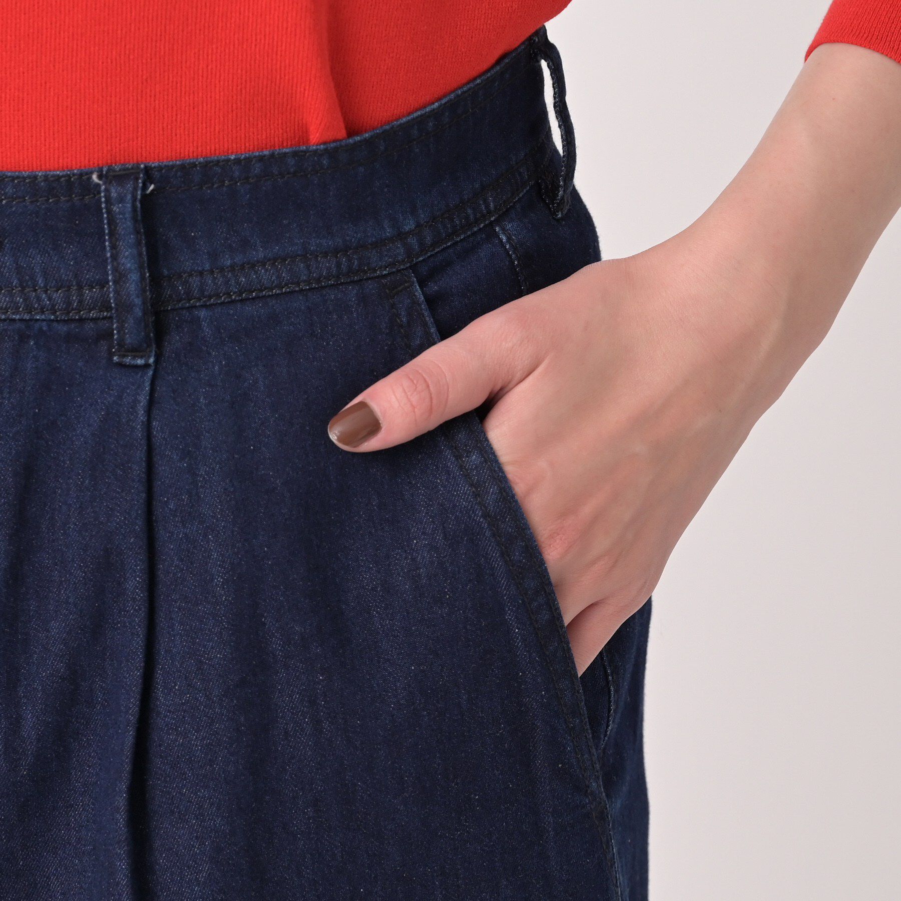 UNTITLED「ライトウェイトデニムパンツ」|デニム|