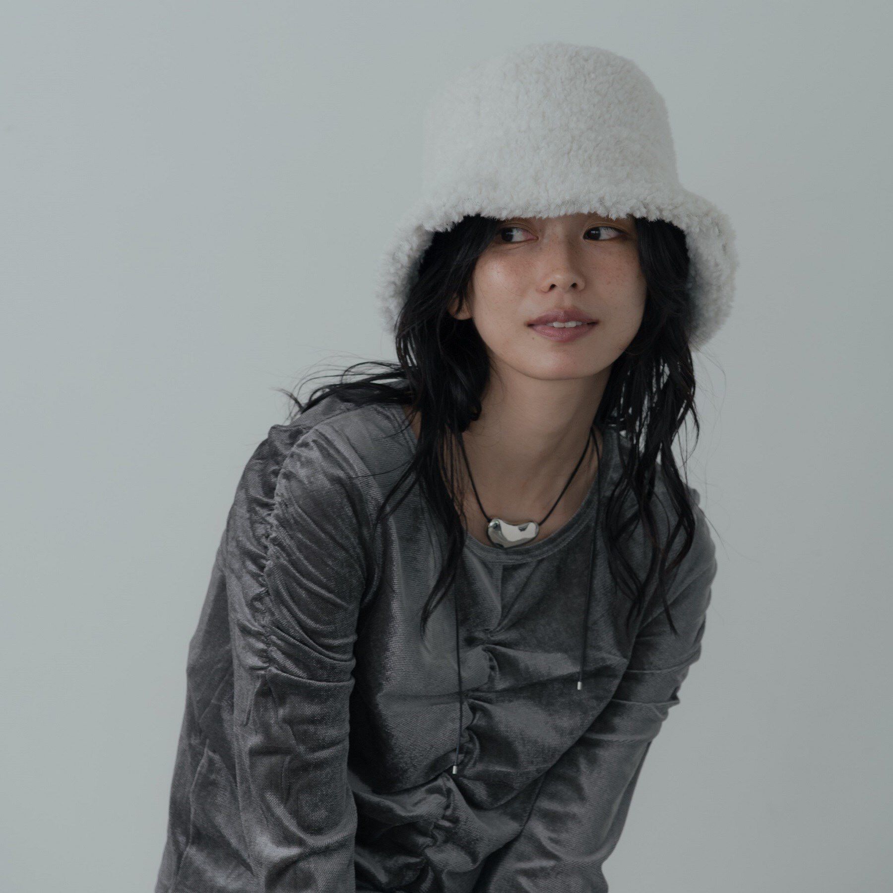 GALLEST「ボアバケットハット」|ハット|