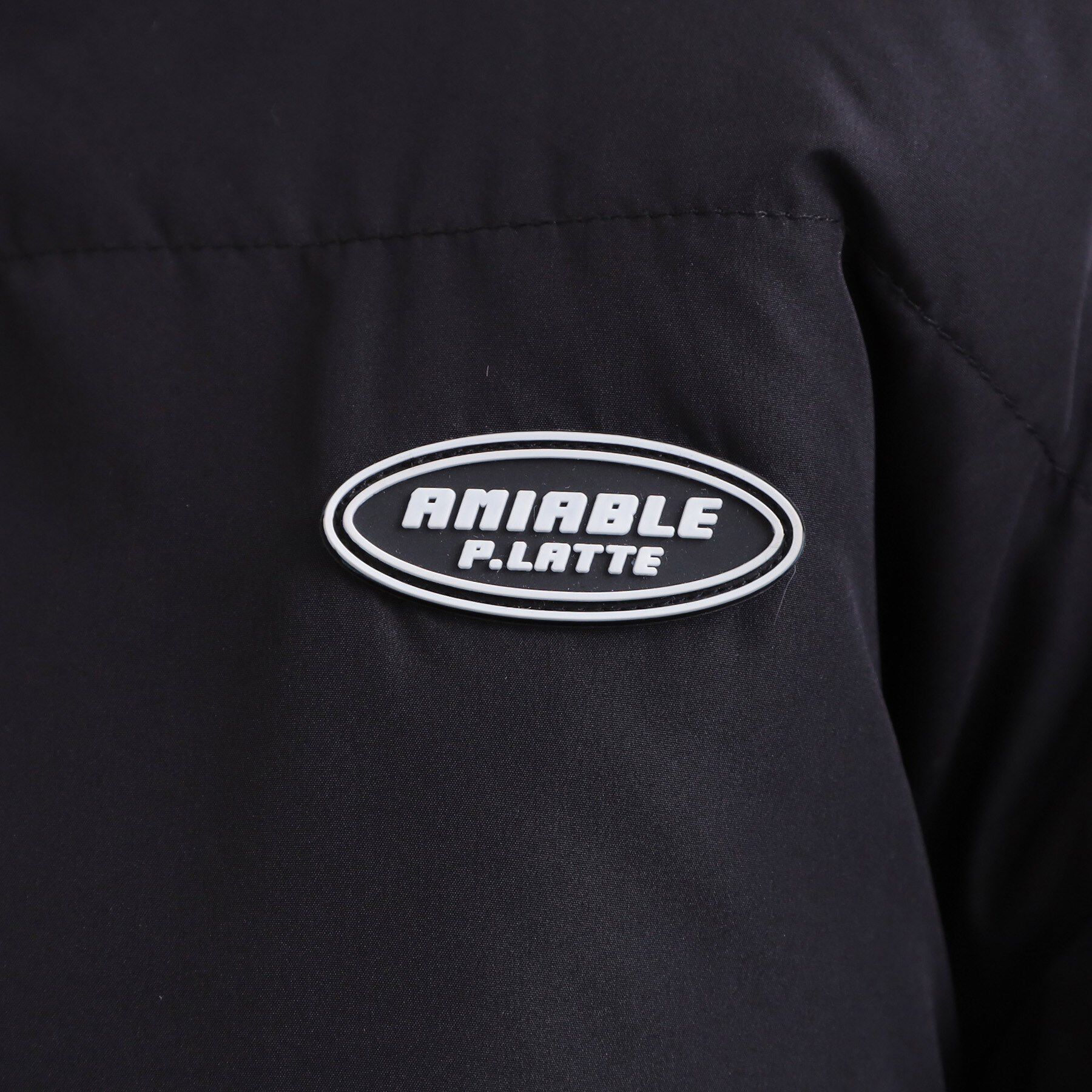 PINK-latte「ボアリバーシブルブルゾン」|ブルゾン・スタジャン|