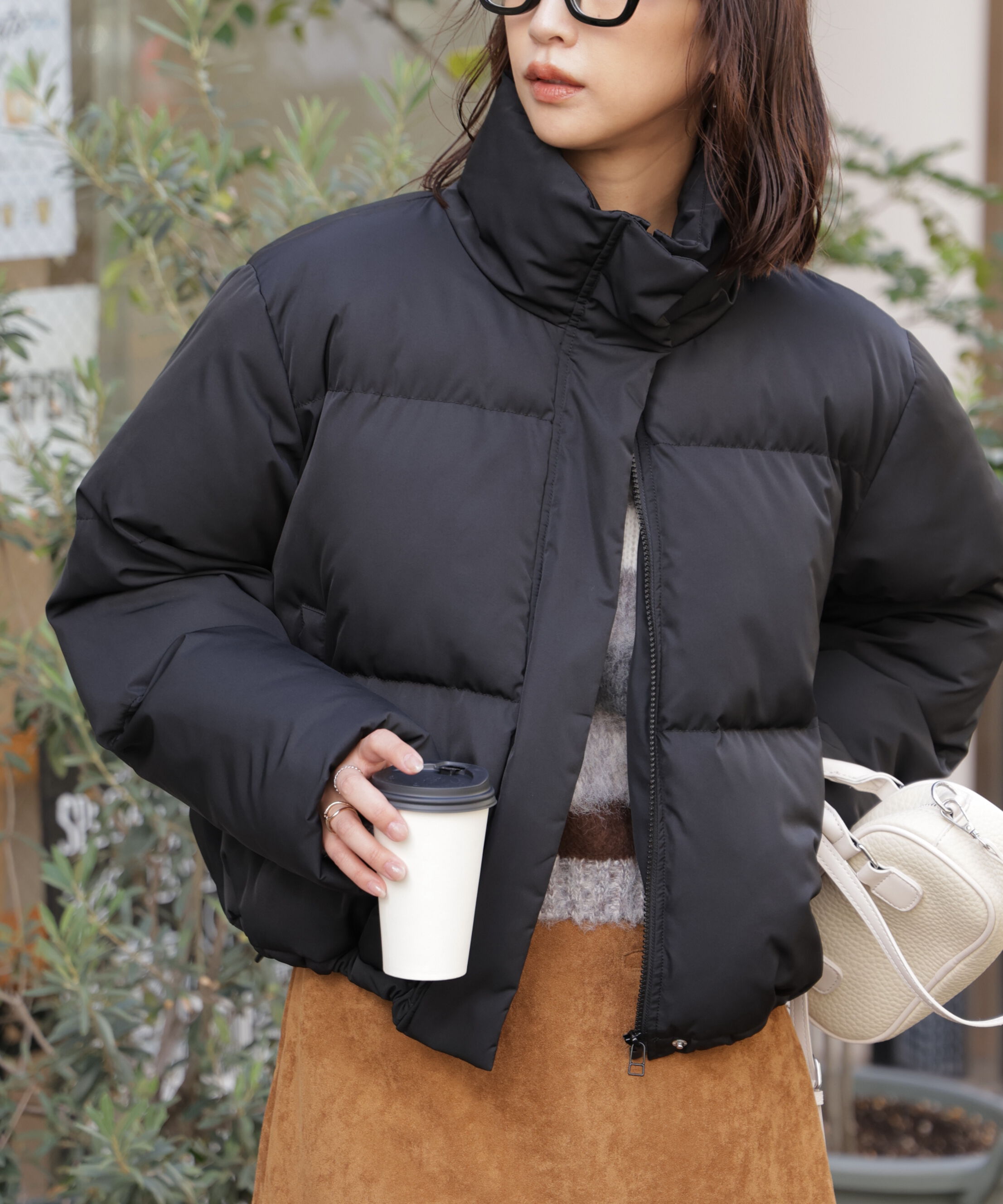  「スタンドショート中綿ブルゾン」|ブルゾン・スタジャン|