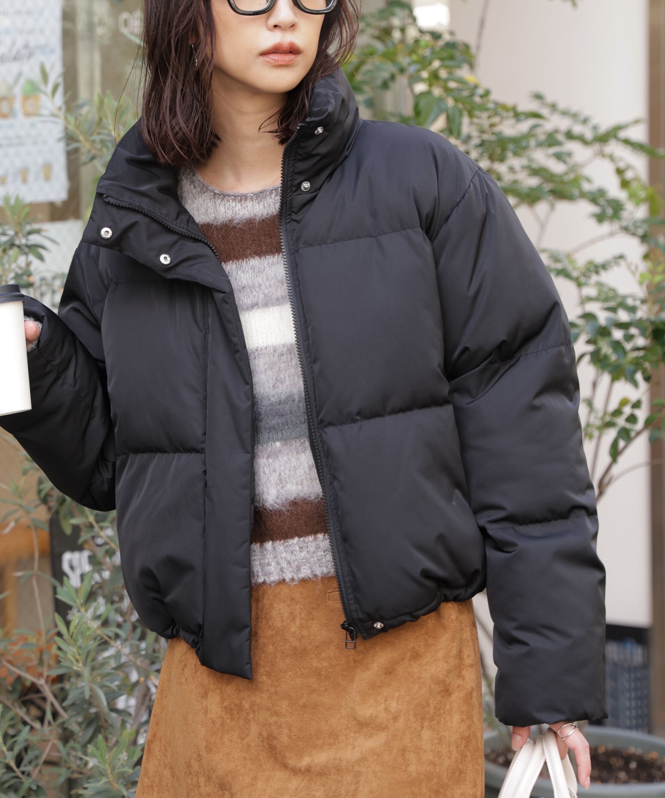  「スタンドショート中綿ブルゾン」|ブルゾン・スタジャン|