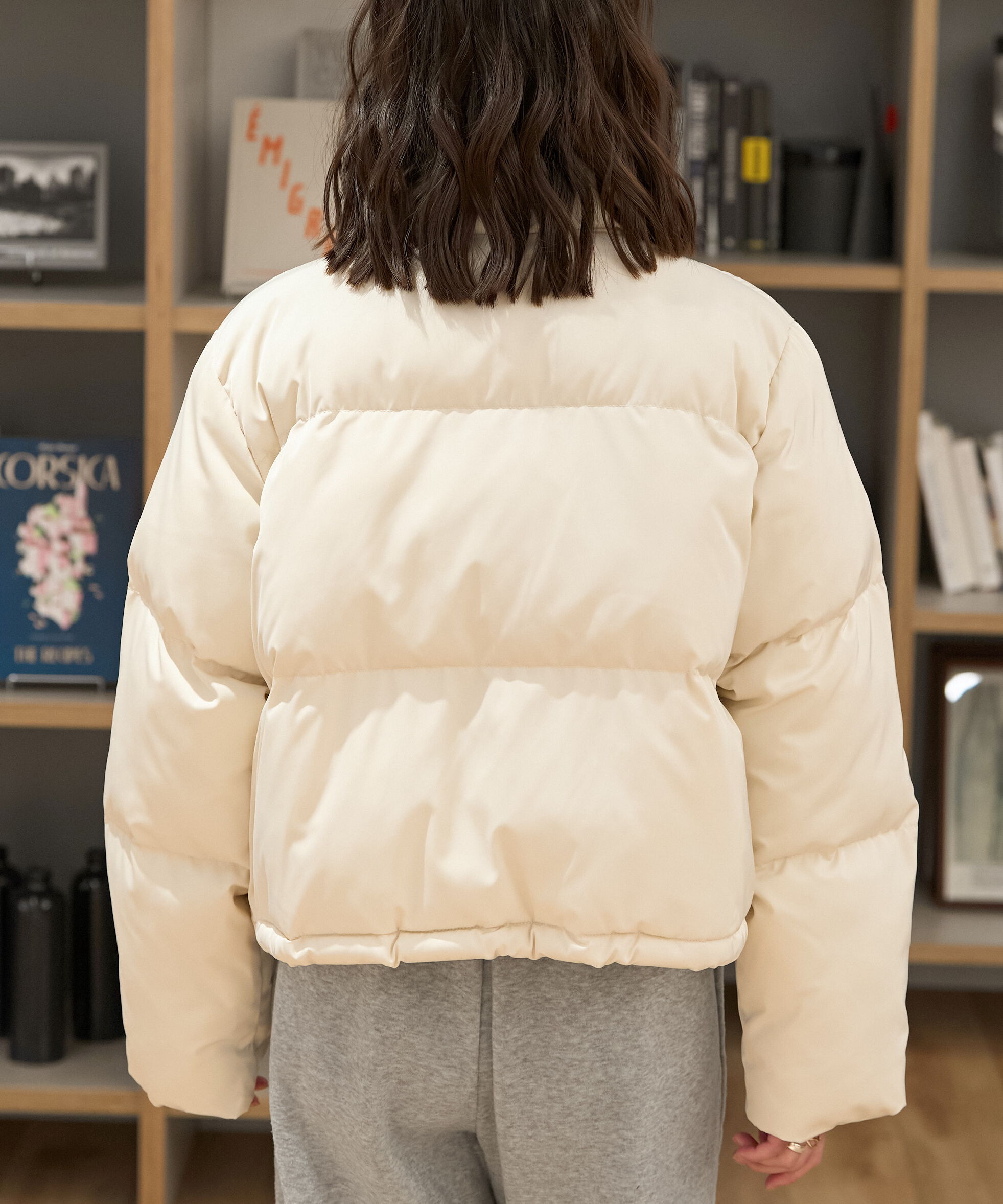  「スタンドショート中綿ブルゾン」|ブルゾン・スタジャン|