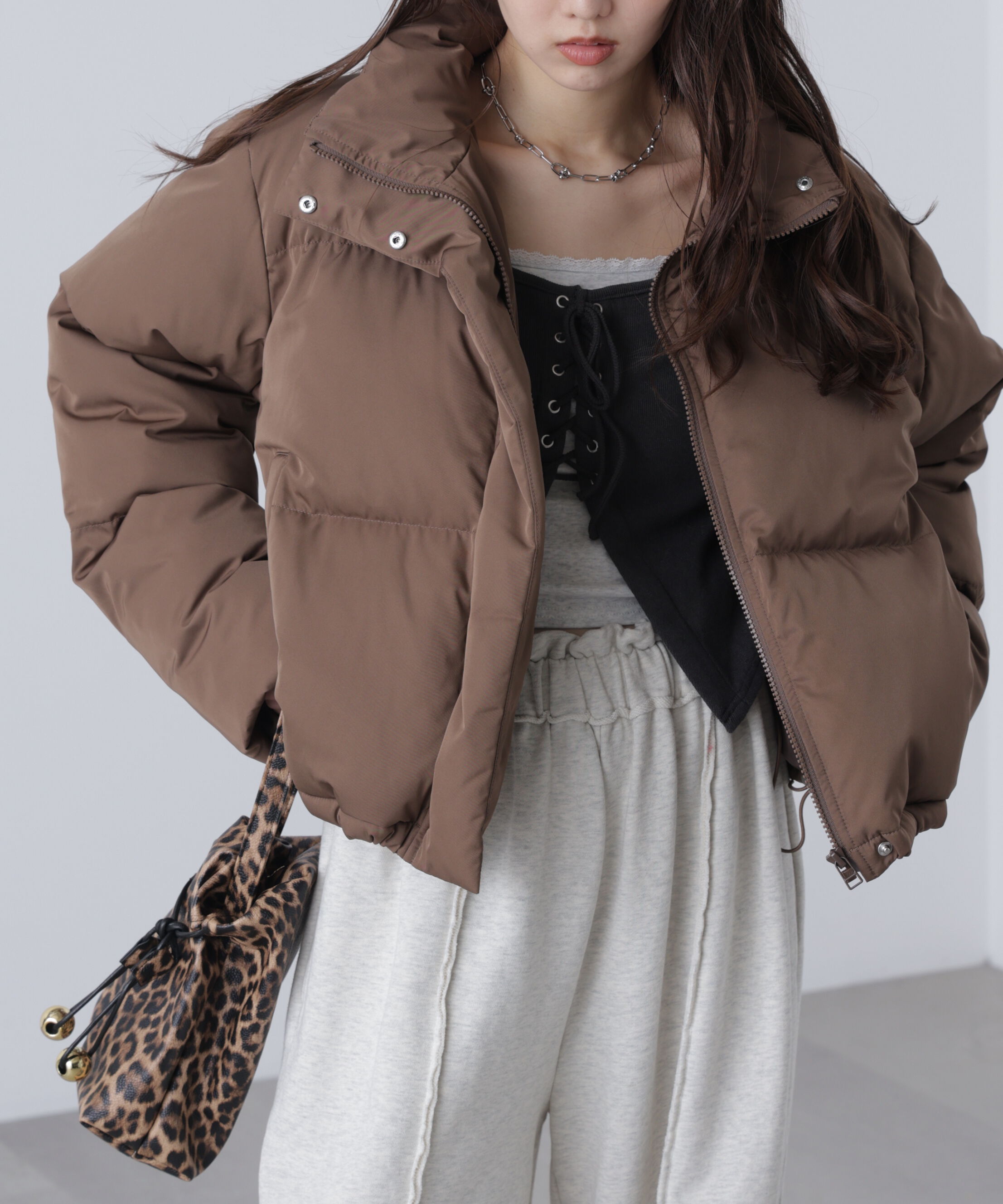  「スタンドショート中綿ブルゾン」|ブルゾン・スタジャン|