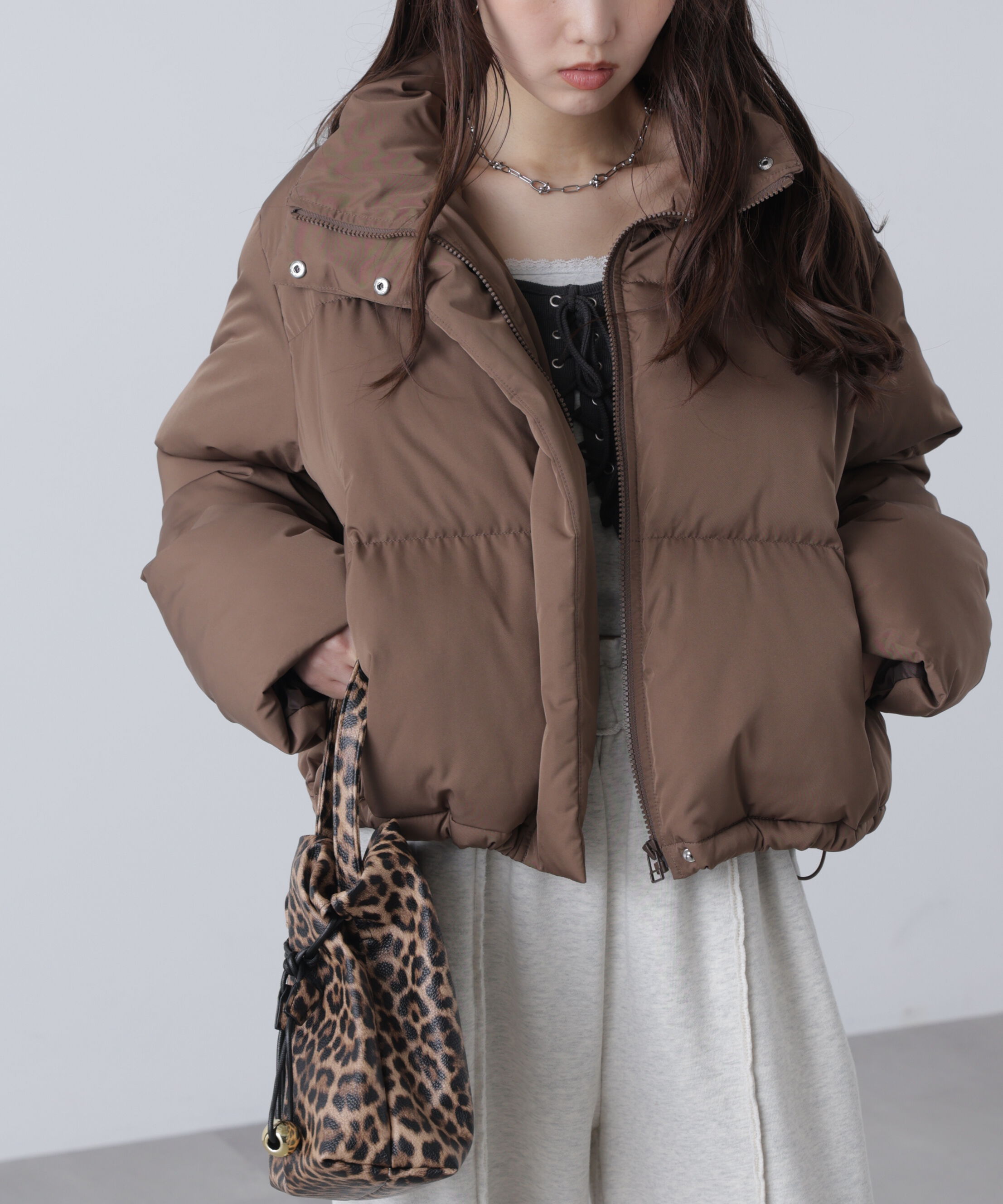  「スタンドショート中綿ブルゾン」|ブルゾン・スタジャン|