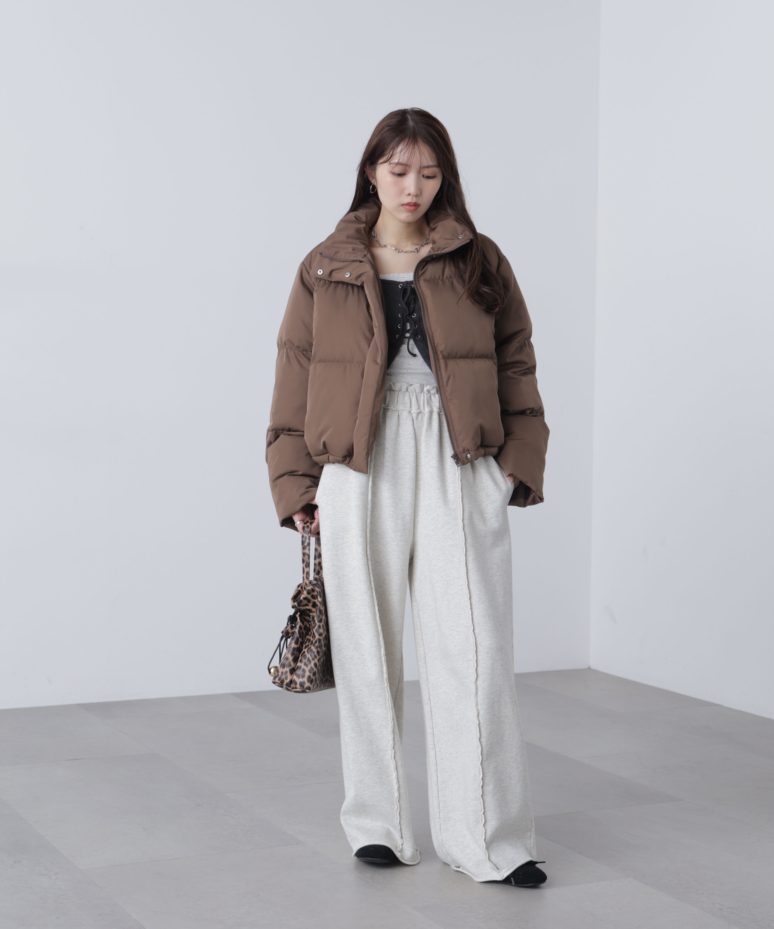  「スタンドショート中綿ブルゾン」|ブルゾン・スタジャン|