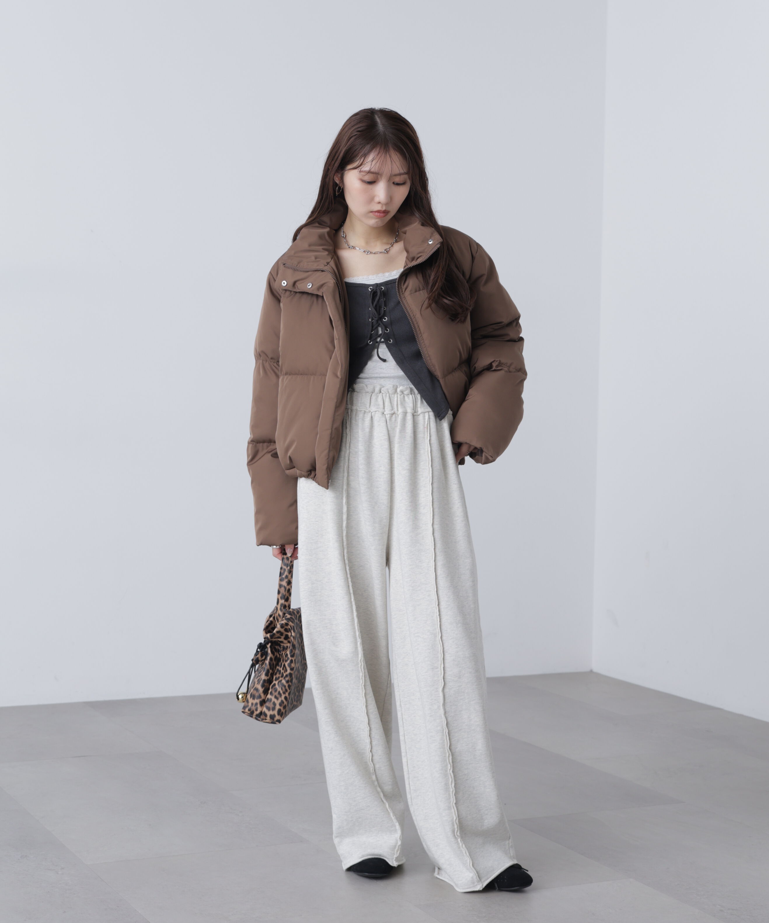  「スタンドショート中綿ブルゾン」|ブルゾン・スタジャン|