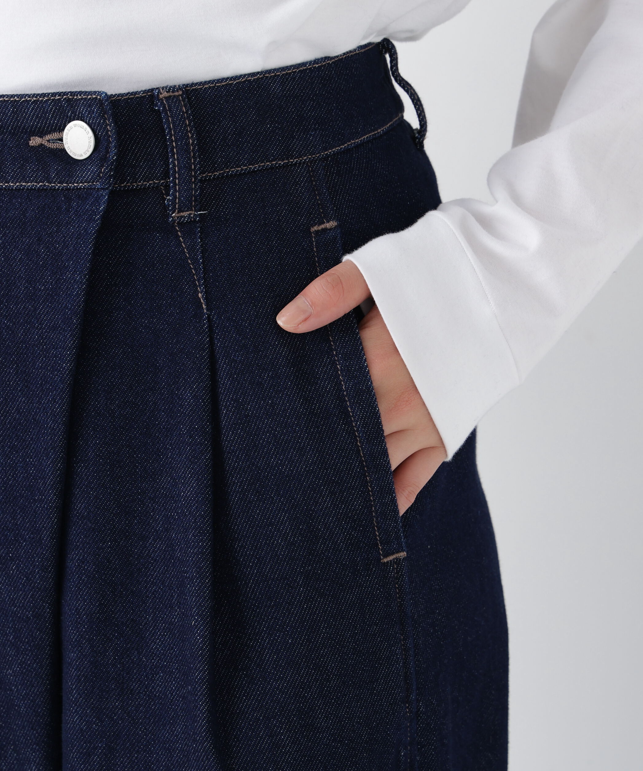  「◆ソフトデニムバレルパンツ」|その他|