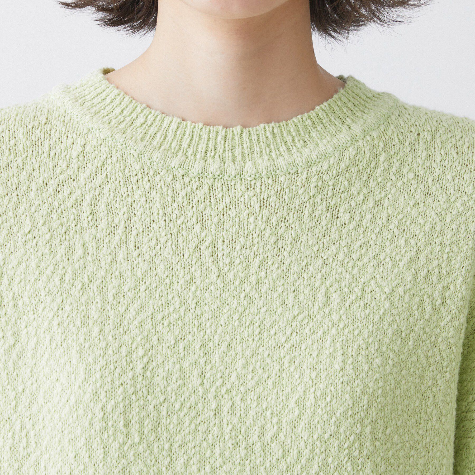 Dessin「【洗える】ローゲージコットンニット」|ニット・セーター|