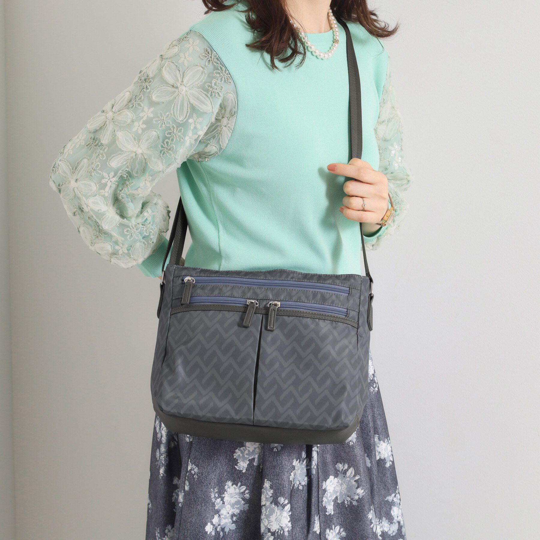 ITS&rsquo;DEMO「アソートミニショルダー」|ショルダー・メッセンジャー|グレー(112)